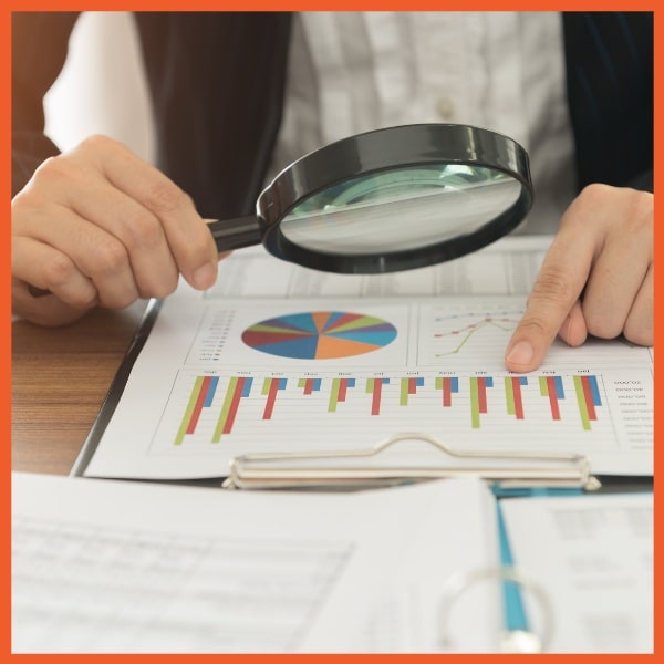 Payment Protection - Portfolio Risk - Looking at Graphs with Magnifying Glass