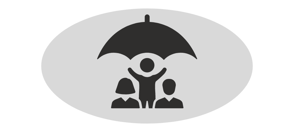 Payment Protection Person with Umbrella